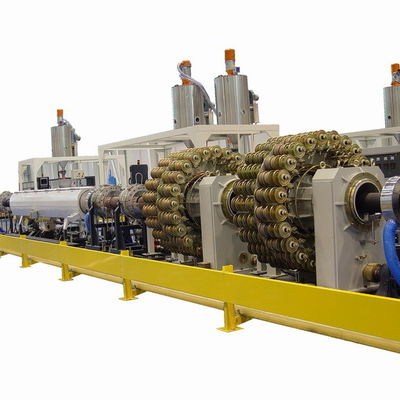 スチール製造のHDPEの管の放出機械ワイヤーは高圧合成の管のために補強した
