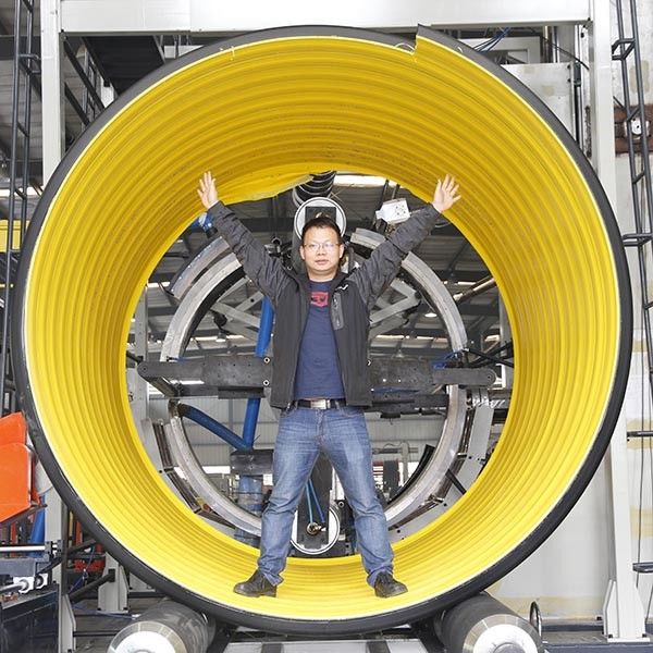 波形を付けられるASTM F2435は生産ライン3000mm CSAのISO標準を配管する